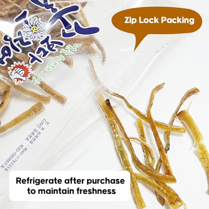 K-Herb Dried Squid – Korean Squid Flavorful Grilled Soft Butter Korean 꽃보다 오징어 (Dried Squid (4.6 oz))