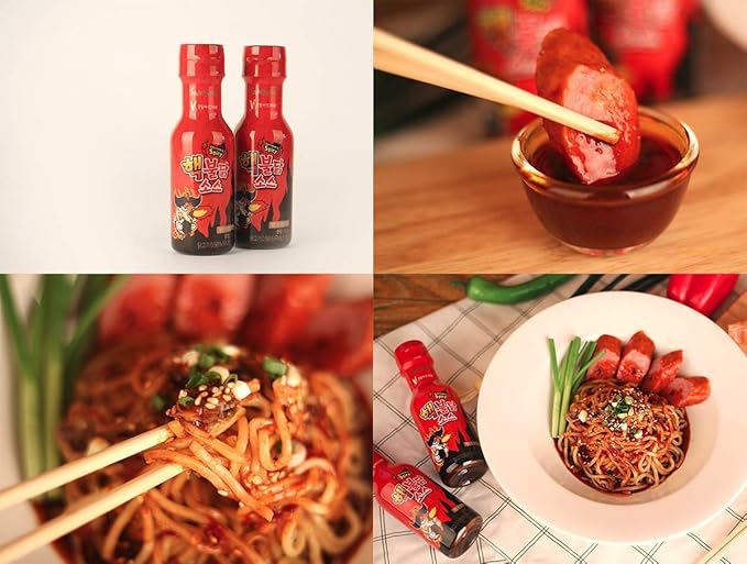 (Samyang) Carbo Bulldark Spicy Chicken Roasted Sauce + Bulldark + Hack Bulldark Spicy Chicken Roasted Sauce 3 sets/Fire Noodle Challenge (overseas direct shipment)