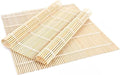 BZG 2 Pack Bamboo Sushi Rolling Mat, Sushi roll maker,Sushi making kit, Bamboo Sushi Rolling Mat,Sushi maker(9.5" x 9.6")