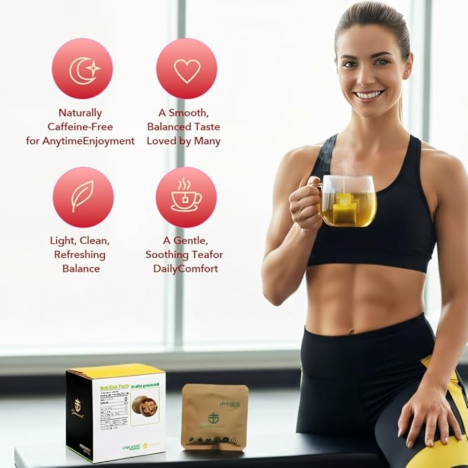 Soilmount - Monk Fruit Tea - |Siraitia Grosvenorii Tea|luo han guo|罗汉果| - Pure Herbal Tea - Natural, Organic, Non-GMO, Clean Ingredients, Caffeine Free (18 Tea Bags, Box 1)