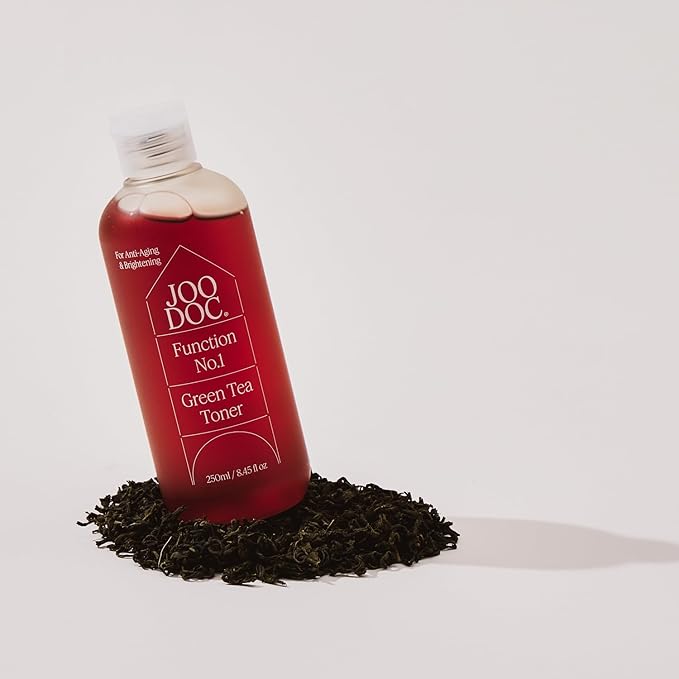 Function No. 1 Green Tea Toner 250ml | 5% Niacinamide, 78% Jeju Greentea Water, 5% Centella Asiatica Extract, Panthenol | Anti-oxidant, for Dry and agin Skin Korea Derma-Skincare (Green Tea)