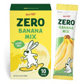 Kim’s Table Korean Banana Milk Flavored Mix Zero Sugar (10 sticks), Sweet & Creamy Banana Flavor, Sugar-Free Korean Beverage, Instant Pre-Mixed Beverage, Cafe Quality Low Calorie Korean Diet Drinks, 4.23 OZ 바나나우유