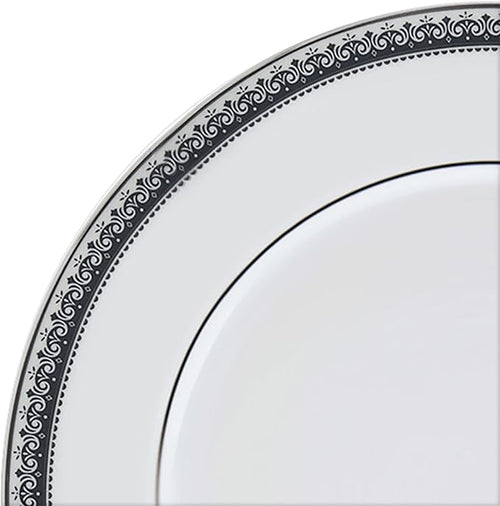 Mikasa Platinum Crown Cobalt 40-Piece Dinnerware Set, Service for 8