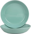 Double Line 9.5"/36 oz Dinner Bowl, Set of 2, Seafoam