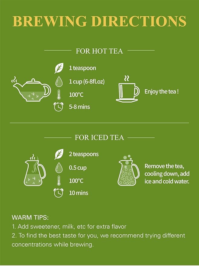 GLDNT Organic Licorice Root Tea, Premium Organic Licorice Tea Loose Leaf, Warm & Natural Sweet Flavor, Cut and Sifted, Caffeine Free, 16oz