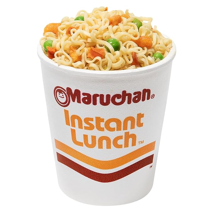 Maruchan Instant Lunch Ramen Noodles, Shrimp Flavor – Japanese-Style Instant Noodle Soup, Easy Meal Ready in 3 Minutes – 2.25 Oz. (12 Pack)