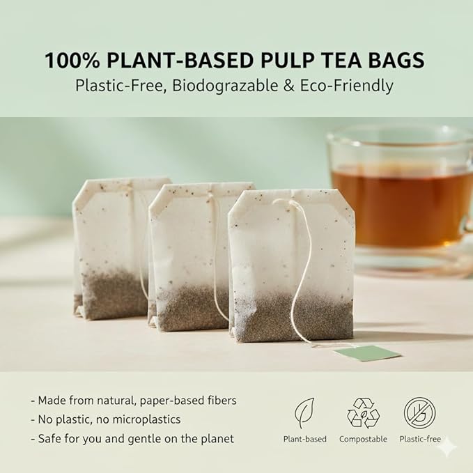 Damtuh Strawberry Hibiscus Cold Brew Tea Bags – Refreshing Fruit Herbal Tea with Real Hibiscus Flowers & Strawberry Flavor – Caffeine-Free Iced Tea for Summer Hydration (1.5g x 20 Count)