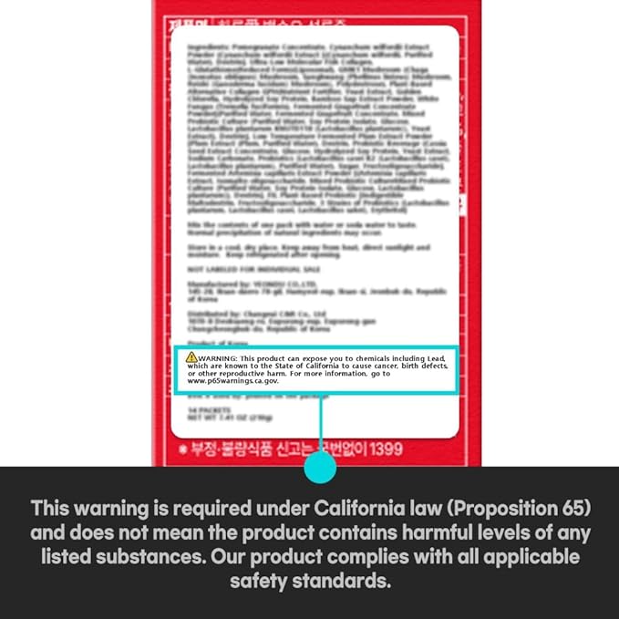 [14 Sticks] Pomegranate Juice – 15g Each, 1 Whole Pomegranate per Stick, Cold Pressed, Non-GMO, with Korean Pseudostellaria, Collagen & Liposomal Glutathione