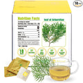 Soilmount - Thuja Leaf Tea - |Leaf of Arborvitae|Thuja|侧柏叶|Ce bai ye|측백엽| - Pure Herbal Tea - Natural, Organic, Non-GMO, Clean Ingredients, Caffeine Free (18 Tea Bags, Box 1)