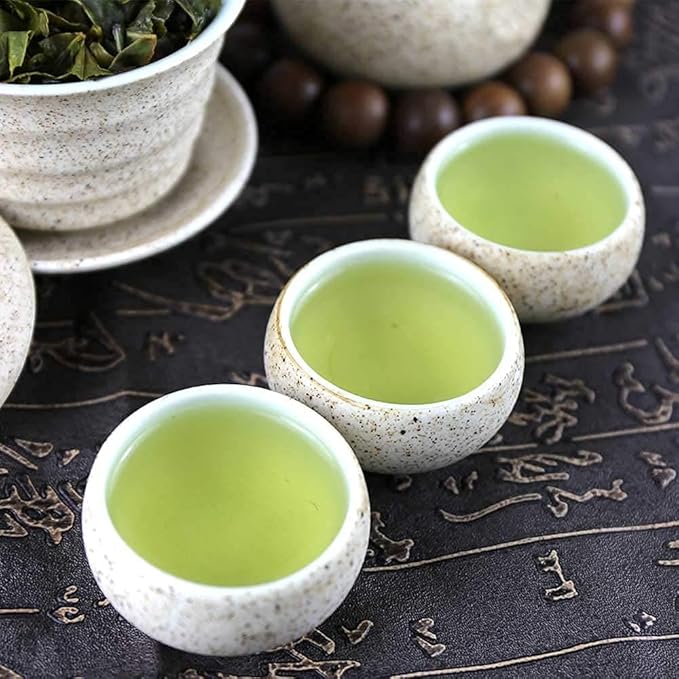 FullChea - Tie Guan Yin Tea - Oolong Tea Loose Leaf - Anxi Tieguanyin Tea - Iron Goddess of Mercy with Floral Aroma - 250g / 8.8oz