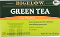 Bigelow Tea, 20 Bags - Green Peach (3 Pack)