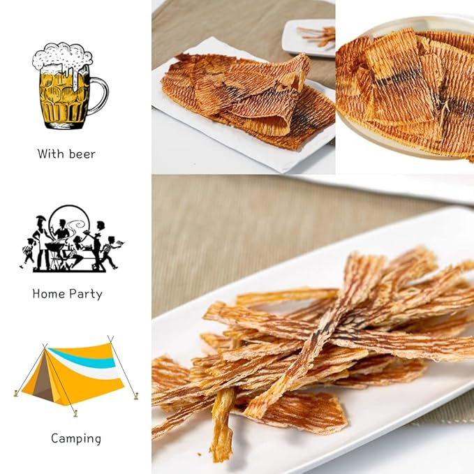 K-Herb – Korean Squid Flavorful Grilled Soft Butter Korean Dried Squid 꽃보다 오징어 (Dried Squid Soft (4.6 oz))