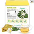 Soilmount - Houttuynia Cordata Tea - |Dokudami|Yuxingcao|鱼腥草|어성초| - Pure Herbal Tea - Natural, Organic, Non-GMO, Clean Ingredients, Caffeine Free (18 Tea Bags, Box 1)