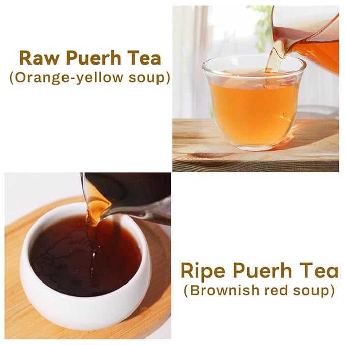 LWXLJMJZC－Ripe Puerh Tea Mini Cake 30pcs(10 Tastes*3pcs) |Yunnan Pu-erh Tea |Rice Balls (Cook&uncook) Pu'erh Tea | Mini Tuo Cha Black Tea