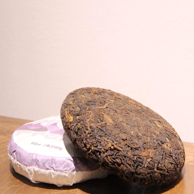 LWXLJMJZC－2020yr Aged Ripe Puerh Tea Cake 3.53oz-Dark Tea Pu erh - Shu (cook) Pu-erh Puer
