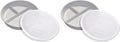 Rehabilitation Advantage High Sided Partitioned Dish with Lid, Gray (Pack of 2)