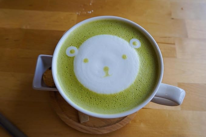 Sweetened Jeju Green Tea Powder – Korean Matcha Style with Cane Sugar, Café Latte Mix, No Additives – 500g Bulk Pack