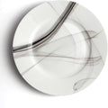 IQCWOOD White Porcelain Dinner Plates, Set of 6, 6.5", Porcelain Dinner Plates, White Plates Set, White Plates Ceramic, Christmas Gifts