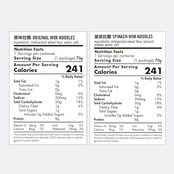 BOILING POINT Wok Noodle Package, Healthy Asian Ramen, No Preservatives, Non-Fried Instant Noodles, Stir Fry, Set Includes Spinach BP Wok Noodles, 2.1 oz.(Pack of 5)