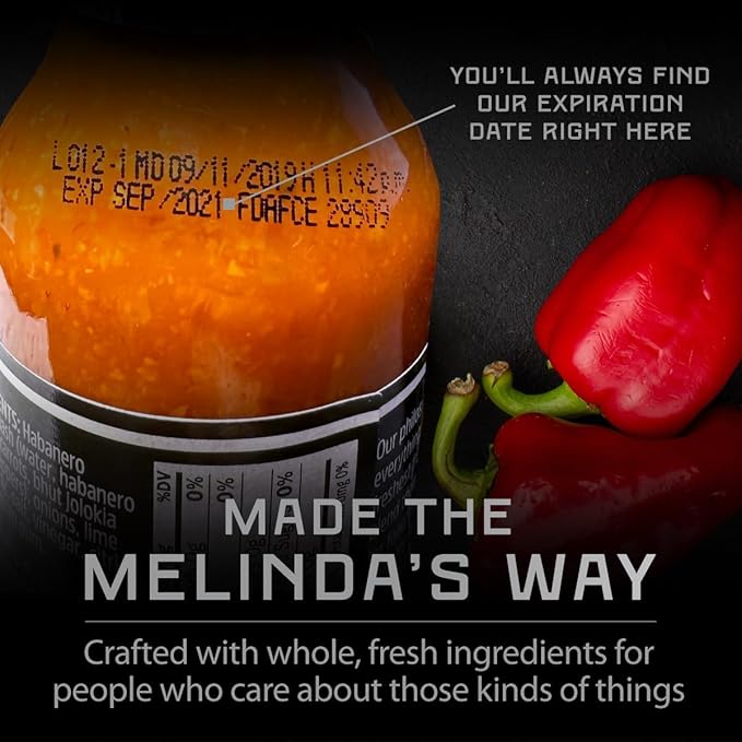 Melinda's Gochujang Korean Hot Chili Sauce - Gourmet Gluten Free Gochujang Sauce Perfect for Korean BBQ, Stir Fries, Dumpling Dipping & More - Mild Heat - Keto, Vegan, Non-GMO - 12oz, 1 Pack