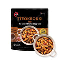 O’Food Tteokbokki Korean Rice Cakes – [BBQ | Pack of 1] – Healthy/Savory/Bold/Fiery, 0 Cholesterol/ 0 Trans Fat/No MSG/No Corn Syrup, Spicy Street Snack, Ready in Minutes