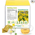 Soilmount - Chrysanthemum Tea - |Ju Hua|菊花|18 Bags per Box, Naturally Fragrant, Perfect for Daily Enjoyment