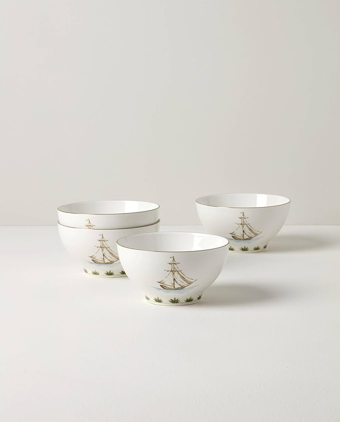 Lenox 897270 British Colonial Tradewind Rice Bowls, Set of 4