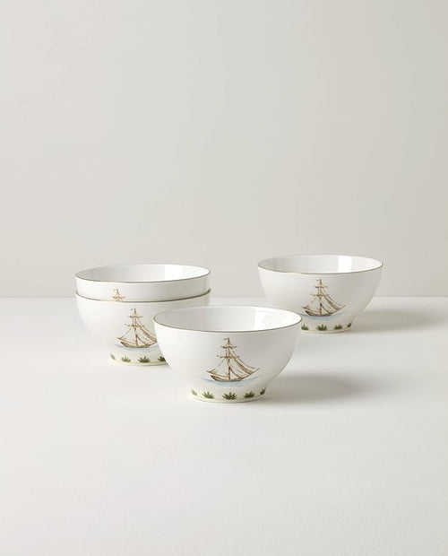 Lenox 897270 British Colonial Tradewind Rice Bowls, Set of 4