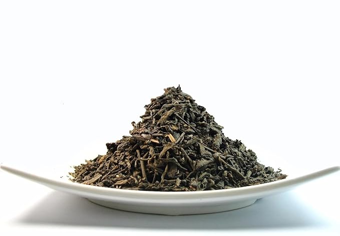 GreenhillTea Aged puerh tea Yunnan Pu-erh – Fermented Loose Leaf Tea, Smooth & Earthy Flavor, Pu-erh tea is an excellent, nutrient-rich choice for brewing kombucha, NO GMO , NO Additives , 100% natural 4 oz