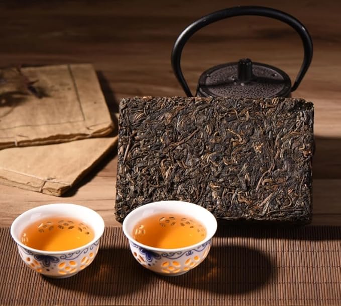 PU-ERH BRICK SHOU 2007 NANNUO SHAN ORGANIC (250g)（普洱熟茶）