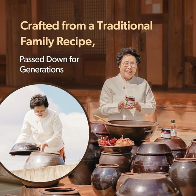 HELLO KFOOD JEONSUYEON Korean Fermented Chili Paste Gochujang 한국산 고추장 350g (12.3 oz) – Made with 100% Korean Ingredients