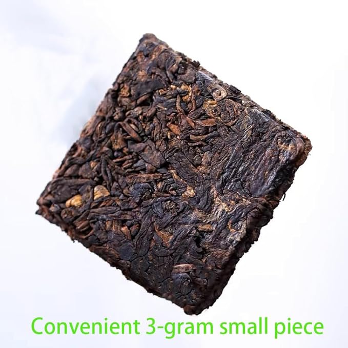 Premium Pu-erhTea，pu erh leaf，ripe tea7.05oz/200g-云南陈年普洱熟茶（ Pu-erh Tea Chunks)