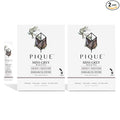 Pique Organic Earl Grey Tea Crystals - Caffeinated Black Tea with Bergamot for Energy, Prebiotic Polyphenols Support Healthy Metabolism, Immunity - 28 Single Servings (2 Pack)