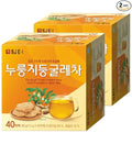 Damtuh Korean Roasted Rice & Solomon’s Seal Tea – Traditional Herbal Tea - Caffeine-Free, Sugar-Free, Non-Caloric, 40 Tea Bags (1.5g each, Pack of 2)