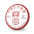 TAETEA Classic 7572 Ripe PU'ER Tea, Aged Fermented Puerh Pu erh Tea Cake Black Tea for Daily Drink and Gift (357g/12.59oz)