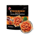 Tteokbokki Korean Rice Cakes – [Sweet Chili | Pack of 1] – Gluten Free | Ready in 3 Minutes | 0 Cholesterol/ 0 Trans Fat | 2 Servings Spicy Street Snack | Healthy/Savory/Spicy - O’food