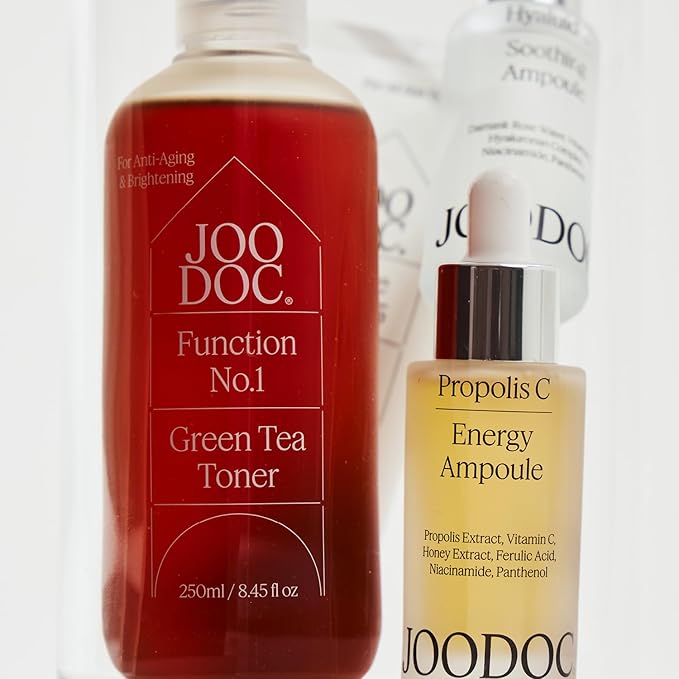 Function No. 1 Green Tea Toner 250ml | 5% Niacinamide, 78% Jeju Greentea Water, 5% Centella Asiatica Extract, Panthenol | Anti-oxidant, for Dry and agin Skin Korea Derma-Skincare (Green Tea)