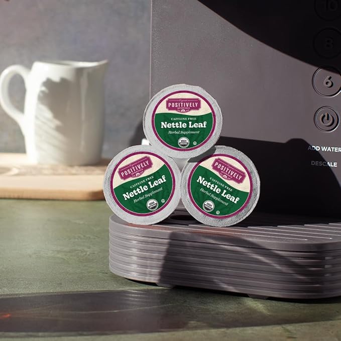 Organic Positively Botanicals Company, Nettle Leaf, K-Cup Compatible, 24 Pods