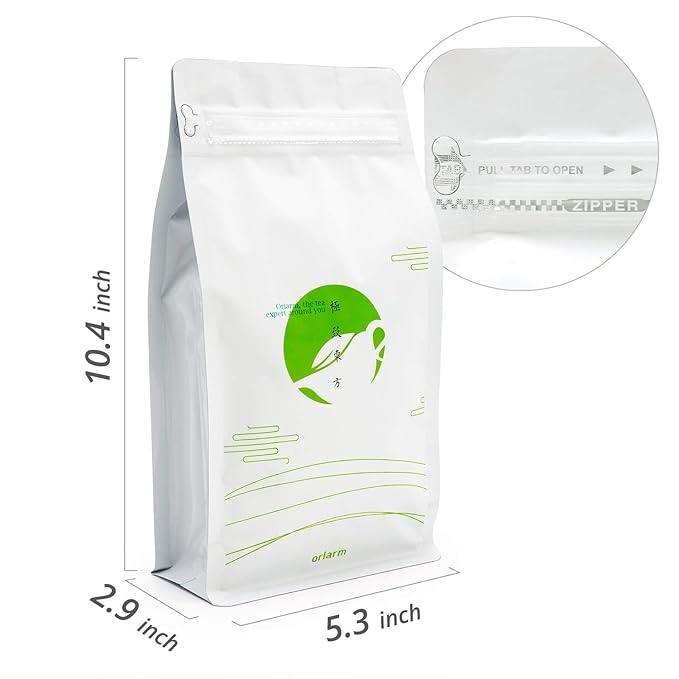 Oriarm Ripe Puerh Tea Loose Leaf - Yunnan Black Pu-erh Tea - Chinese Shu Puer Tea - 900g (2-pound)