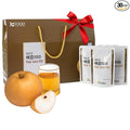 Korean Food ILSONGJUNG 100% Pure Korean Pear Juice – No Added Sugar, Healthy Fruit Drink, 3.04 FL OZ (90ml) x 30 Pack, Made in Korea, Healthy Gift Drink, 배즙