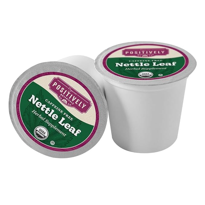 Organic Positively Botanicals Company, Nettle Leaf, K-Cup Compatible, 24 Pods