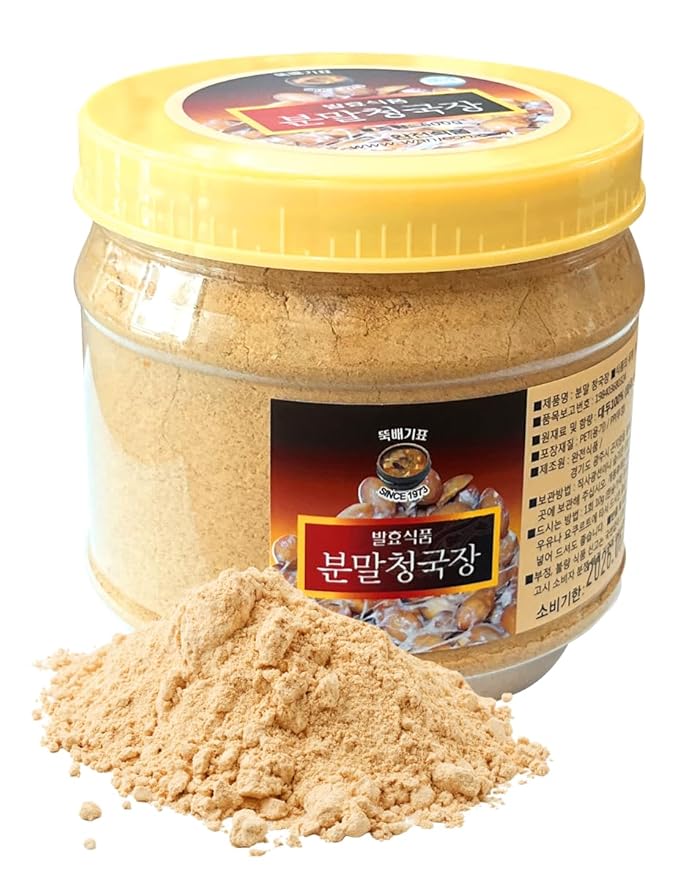 Cheonggukjang Powder 17.6oz (500g) - Korean Traditional Fermented Soybean Powder 청국장 가루