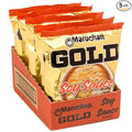Maruchan Gold Ramen Noodle Soup, Soy Sauce Flavor – Restaurant Quality Japanese-Style Instant Noodles, Quick & Easy Meal – 3.79 Oz. (5 Pack)