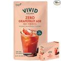 VIVID KITCHEN Korean Grape Ade – Grapefruit Flavor – Zero Sugar, Zero Calories – 6.4 fl oz (10 Pouches) – No Corn Syrup or Preservatives – Refreshing Korean Drink for Healthy, On-the-Go Hydration