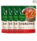 Korean Kimchi Stew with Tofu - 16.22oz (460g) - Ready-to-Cook Korean Soup, Pack of 4