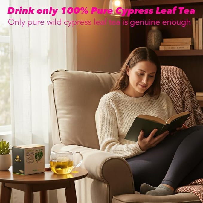 Soilmount - Thuja Leaf Tea - |Leaf of Arborvitae|Thuja|侧柏叶|Ce bai ye|측백엽| - Pure Herbal Tea - Natural, Organic, Non-GMO, Clean Ingredients, Caffeine Free (18 Tea Bags, Box 1)