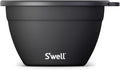 S’well Stainless Steel 64oz Salad Bowl Kit in Onyx,Comes with 2oz Condiment Container and Removable Tray for Organized Serving,Leak-Proof and Dishwasher Safe,(Pack of 8)