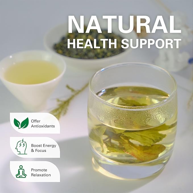 WT WEETEE Organic Tie Guan Yin Oolong Tea, Organic Iron Goddess of Mercy Loose Leaf 4oz (114g), Chinese Tea Ti Kuan Yin, Fujian Wu Long Semi-oxidized Tea