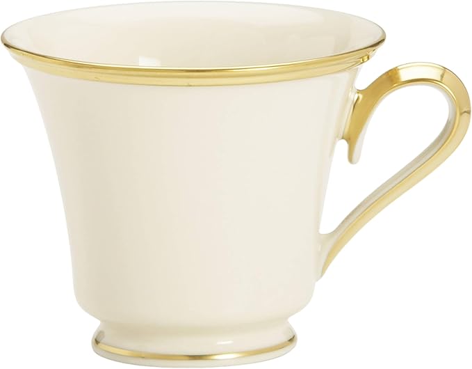 Lenox 140104030 Eternal Teacup 1 Piece, Service for 1, Porcelain, 6 Fl Oz