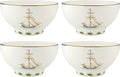 Lenox 897270 British Colonial Tradewind Rice Bowls, Set of 4